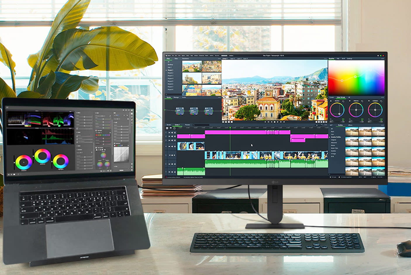LG Monitor 27" Ultrafine 27U710B-B