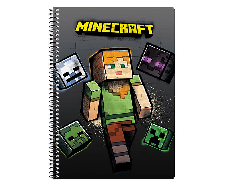 ΤΕΤΡΑΔΙΟ ΣΠΙΡΑΛ 17Χ25 2Θ MINECRAFT GRAFF