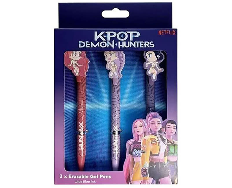 ΣΤΥΛΟ GEL ERASABLE K-POP 3ΤΕΜ GRAFFITI