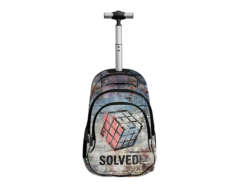 TROLLEY ΣΧΟΛΙΚΟ SOLVED RUBIK'S GRAFFITI
