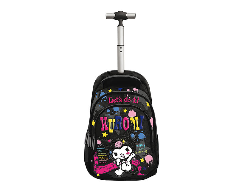 TROLLEY ΣΧΟΛΙΚΟ SKETCHY KUROMI GRAFFITI
