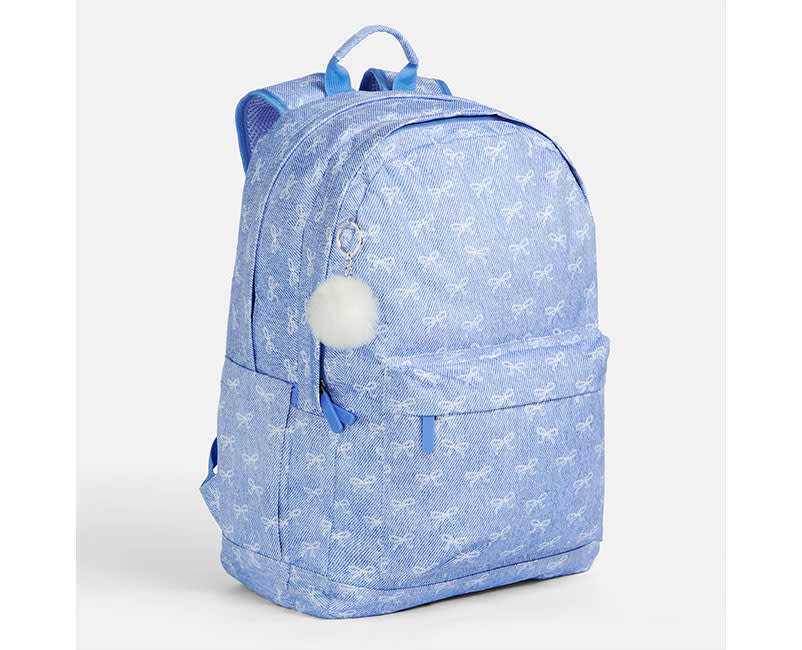 ΤΣΑΝΤΑ ΠΛΑΤΗΣ FUN DENIM BOWS SENTIO
