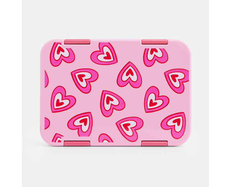 ΦΑΓΗΤΟΔΟΧΕΙΟ PINK RETRO HEARTS 810ML GOO