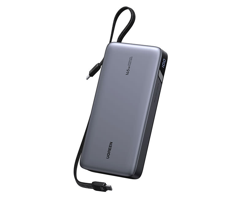 UGREEN Nexode Power Bank 25000mAh 165W with Built-in USB-C Cable