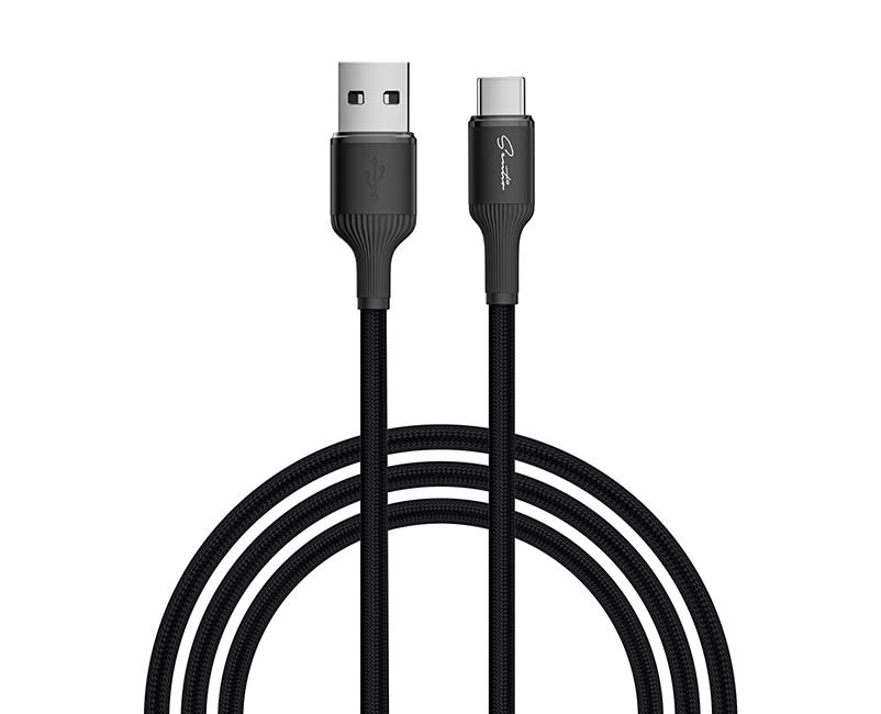 Sentio Καλώδιο USB-A to USB-C 60W 1.2m