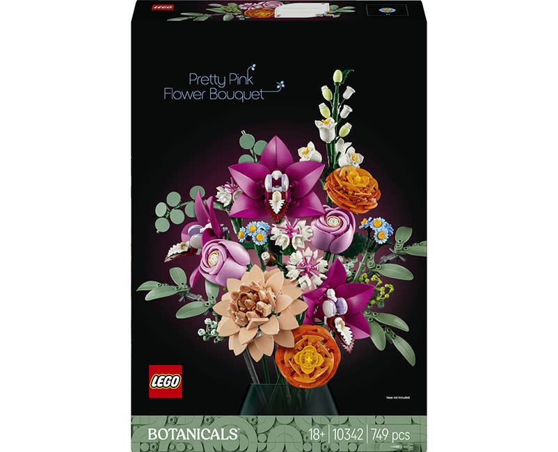 10342 Pretty Pink Flower Bouquet Lego