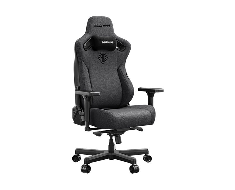 ANDASEAT ΚΑΡ. KAISER-3E XL DARK GREY FABRIC