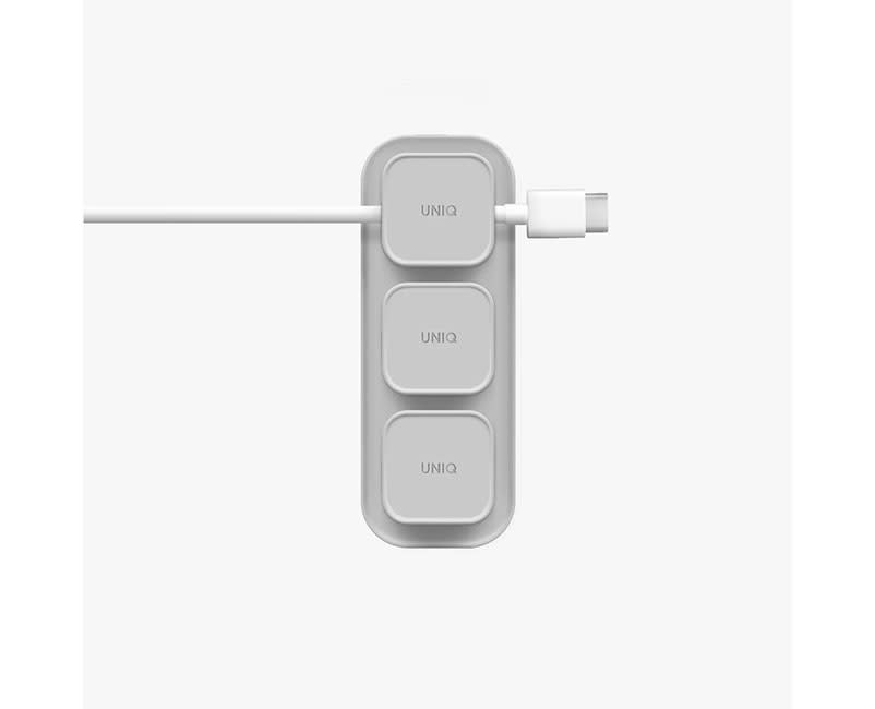 Uniq Cable Organizer Magnetic Grey
