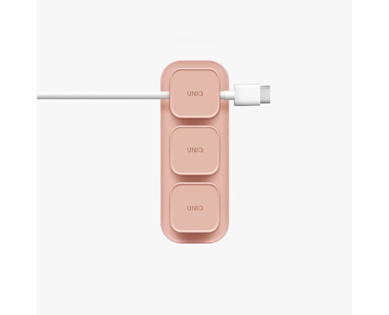 Uniq Cable Organizer Magnetic Pink