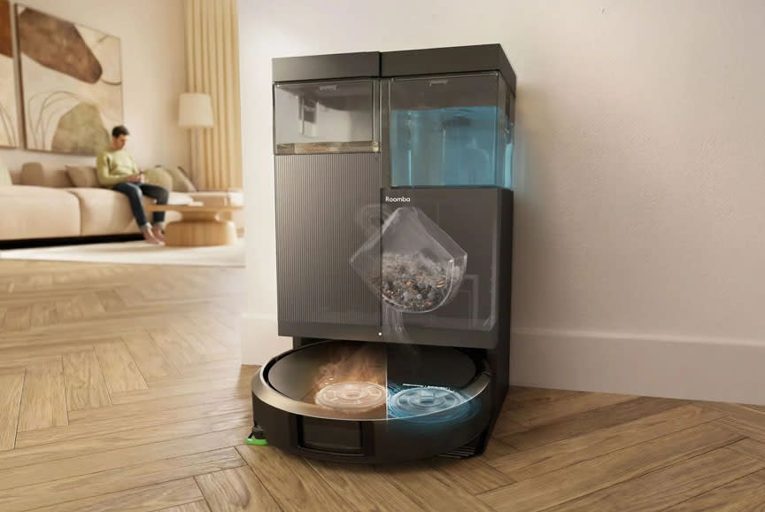iRobot Σκούπα Ρομπότ Roomba Plus 415 Combo