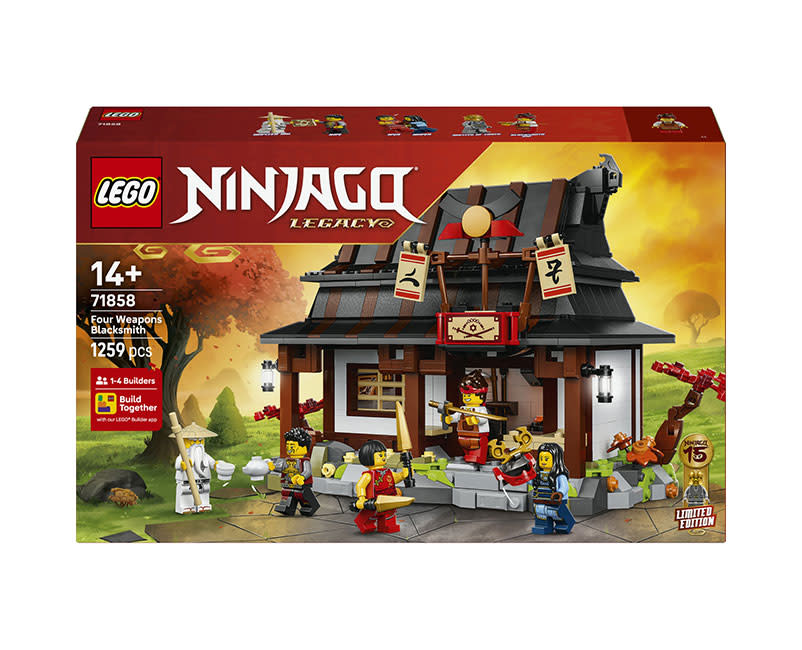 71858Four Weapon Blacksm 15ThAnniverLEGO