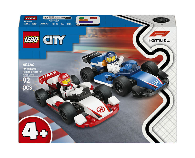 60464 F1® Williams Racing & Haas F1 Lego