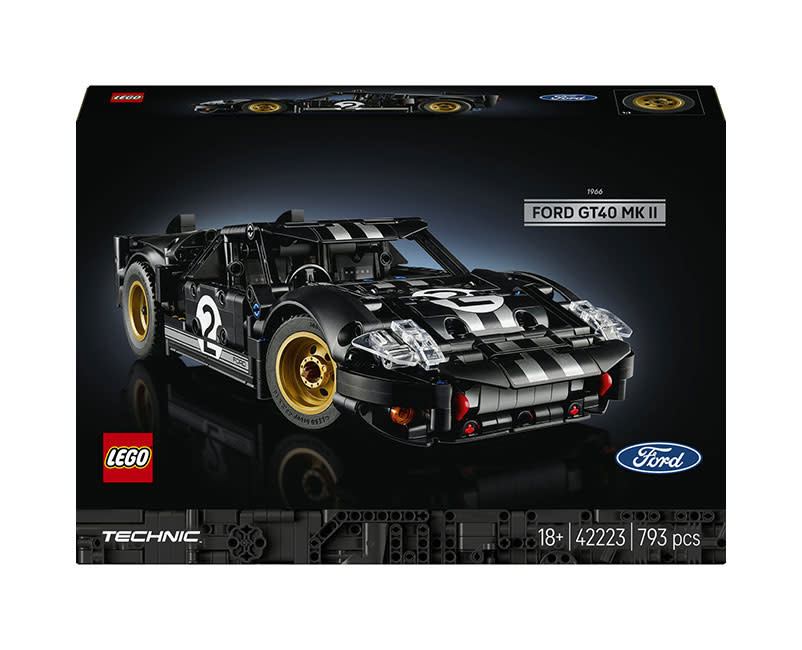 42223 1966 Ford Gt40 Mkii Race Car LEGO