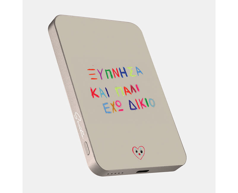 POWERBANK FIPSTER ΞΥΠΝΗΣΑ SENTIO 5000mAh