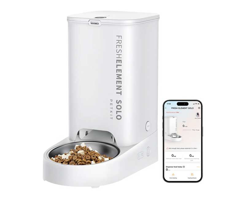 Fresh Element Solo Automatic Feeder White