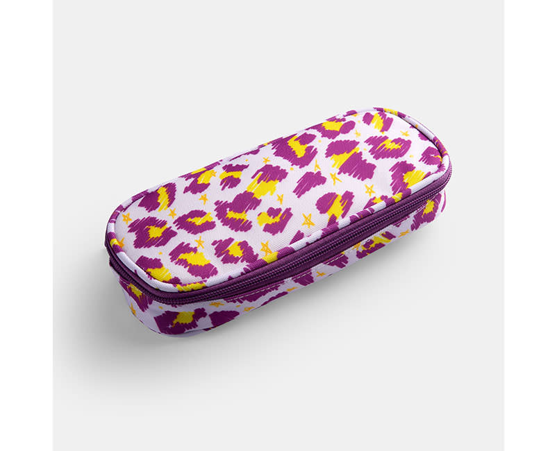 ΚΑΣΕΤΙΝΑ OVAL LEOPARD PURPLE SENTIO 