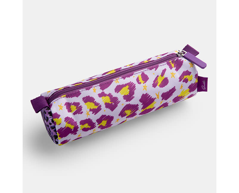 ΚΑΣΕΤΙΝΑ ROUND LEOPARD PURPLE SENTIO