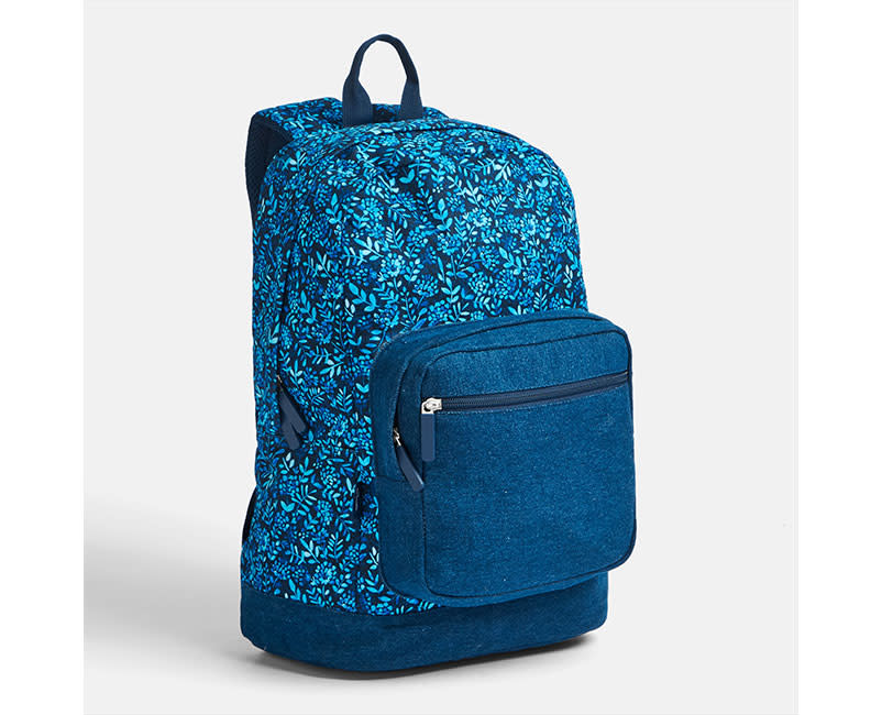 ΤΣΑΝΤΑ ΠΛΑΤΗΣ NELSON INDIGO FLORAL SENTI