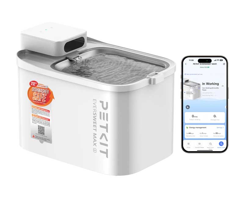 EverSweet Max 2 (UVC) Pet Water Fountain