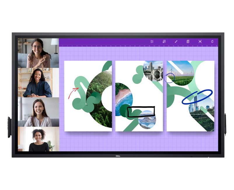 Dell Pro 65 Plus 4K Touch Monitor — P6524QT