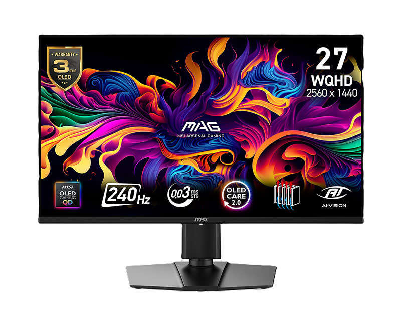 MSI MAG 272QP QD-OLED X50 Gaming Monitor