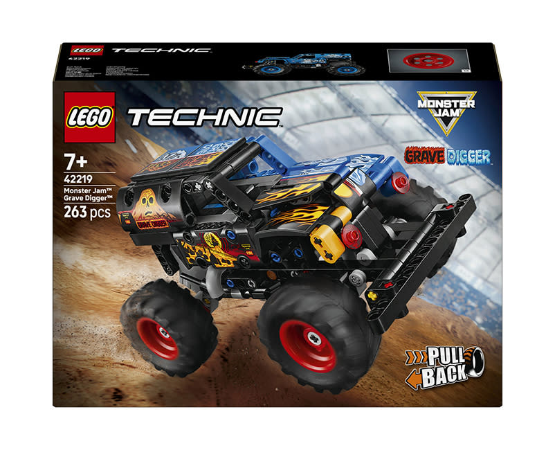 42219Monst Jam Grave Digg Fire&Ice LEGO