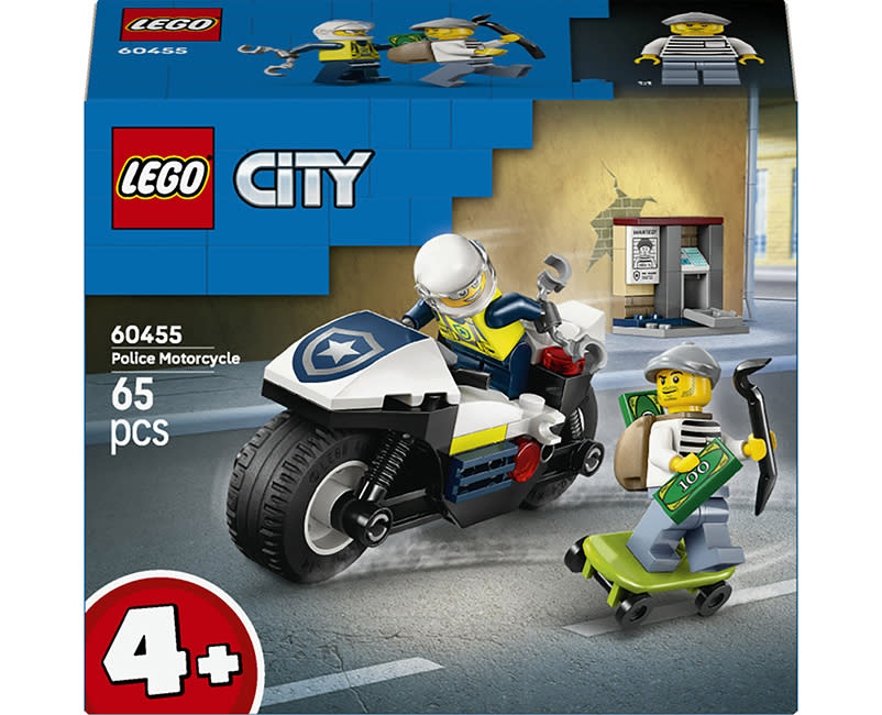 60455 Police Motorcycle Chase LEGO
