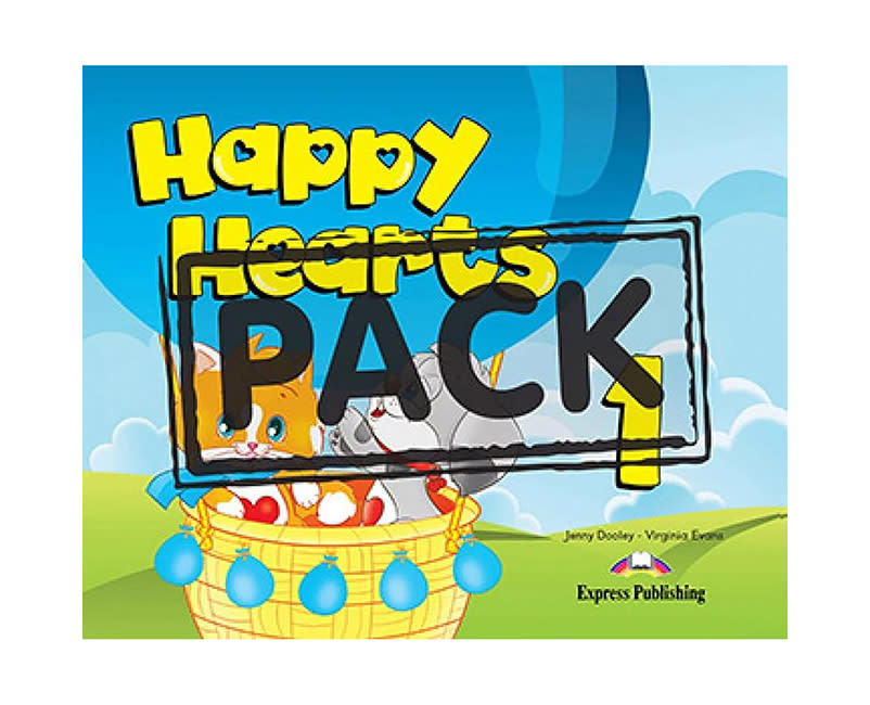 HAPPY HEARTS 1 SB (+STICKERS)