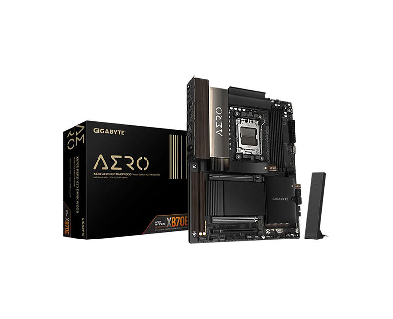 GIGABYTE X870E AERO X3D DARK WOOD