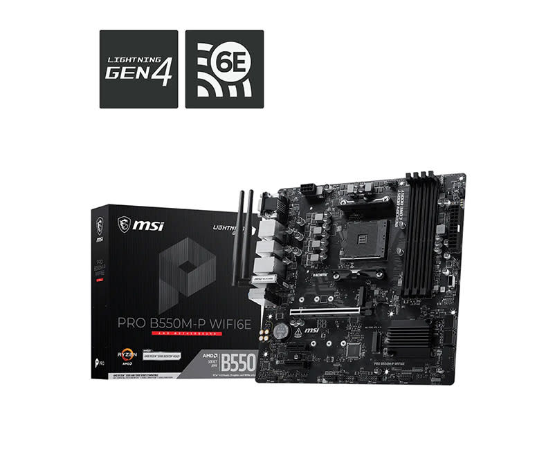 MSI PRO B550M-P WIFI6E