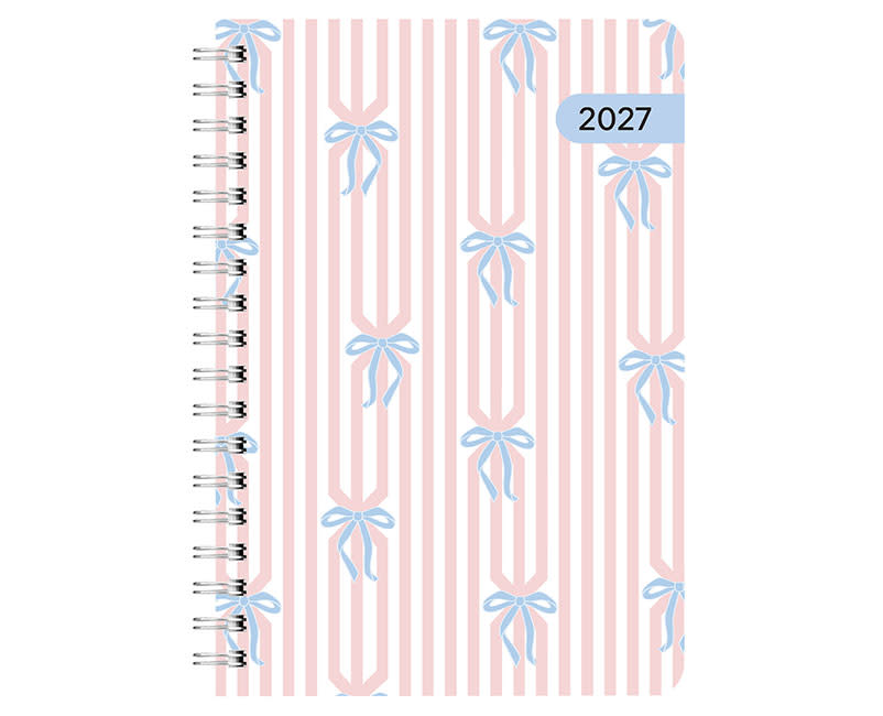 2027 ΗΜΕΡ. ΗΜΕΡ ΣΠΙΡΑΛ 12X17 BOW STRIPES
