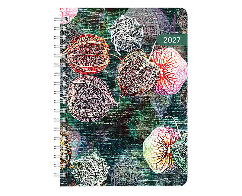 2027 ΗΜΕΡΟΛ. ΗΜΕΡ. ΣΠΙΡΑΛ 14x21 WATER LILY
