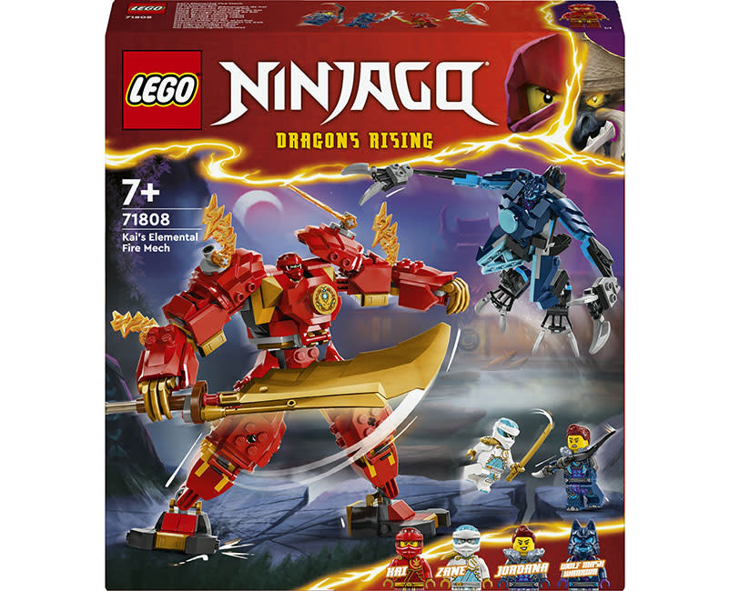 LEGO Kai's Elemental Fire Mech 71808