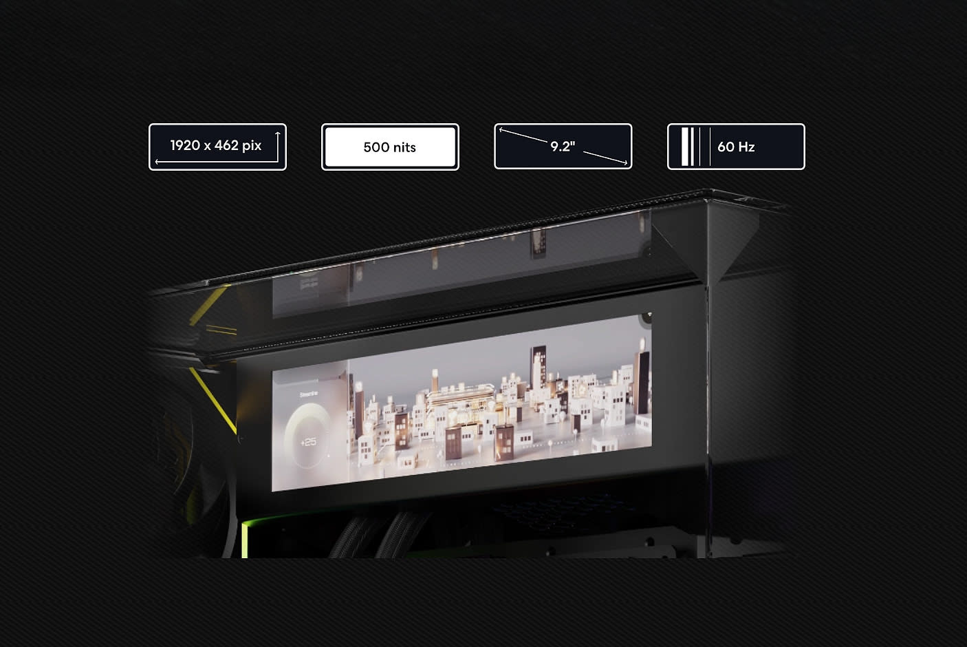LIAN LI O11 Vision-M 9.2” LCD Kit
