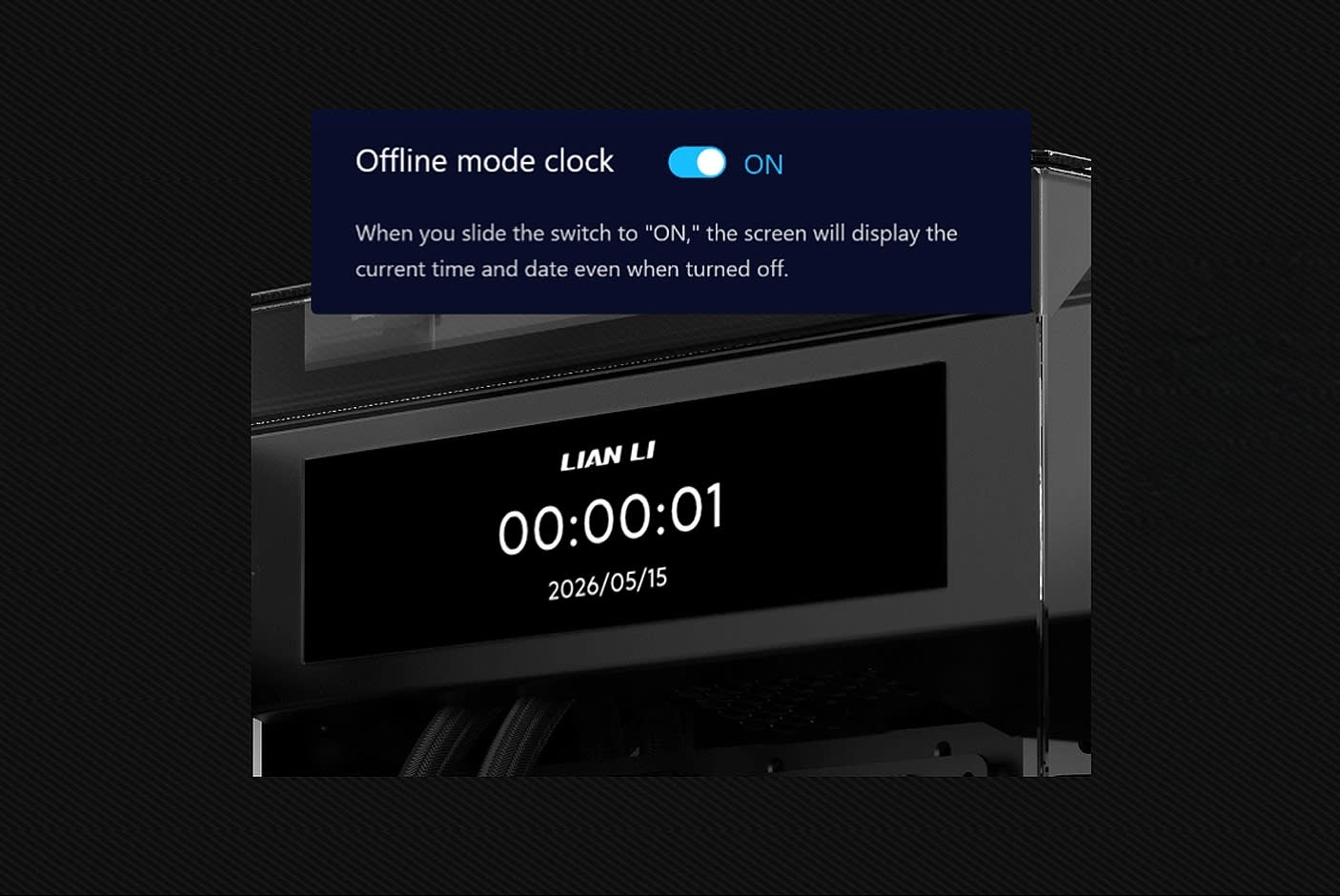 LIAN LI O11 Vision-M 9.2” LCD Kit