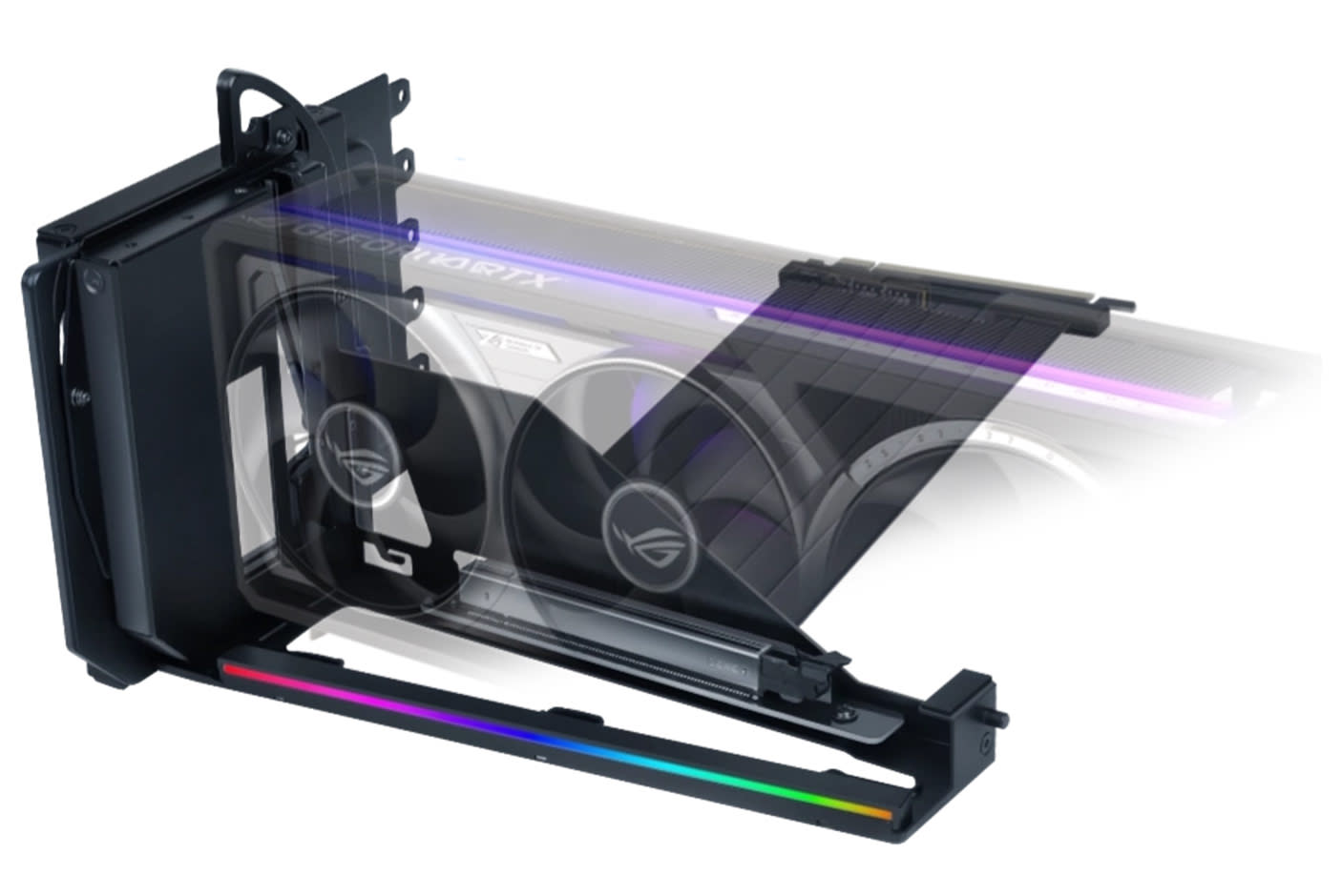 LIAN LI 4 Slots Vertical GPU Kit (VG4v4)