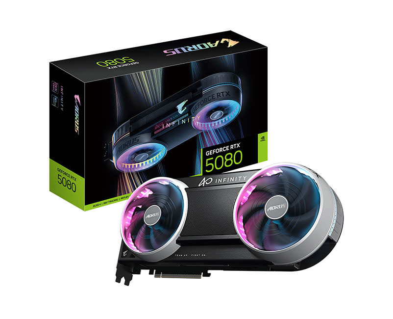 GIGABYTE AORUS GeForce RTX™ 5080 INFIINITY 16G