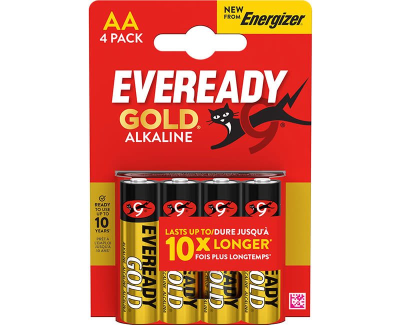 Energizer Μπαταρίες Eveready Gold AA 4τμ