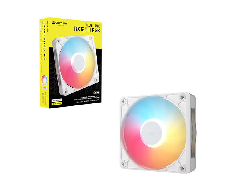 CORSAIR iCUE LINK RX120 II RGB PWM PC Fan Expansion