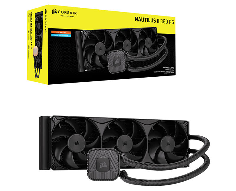 CORSAIR NAUTILUS II 360 RS Liquid CPU Cooler