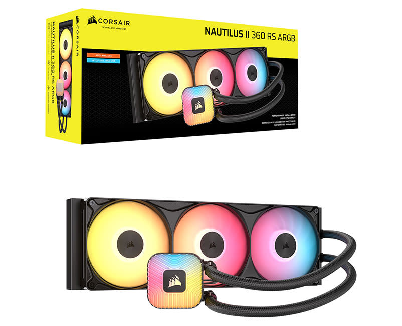 CORSAIR NAUTILUS II 360 RS ARGB Liquid CPU Cooler