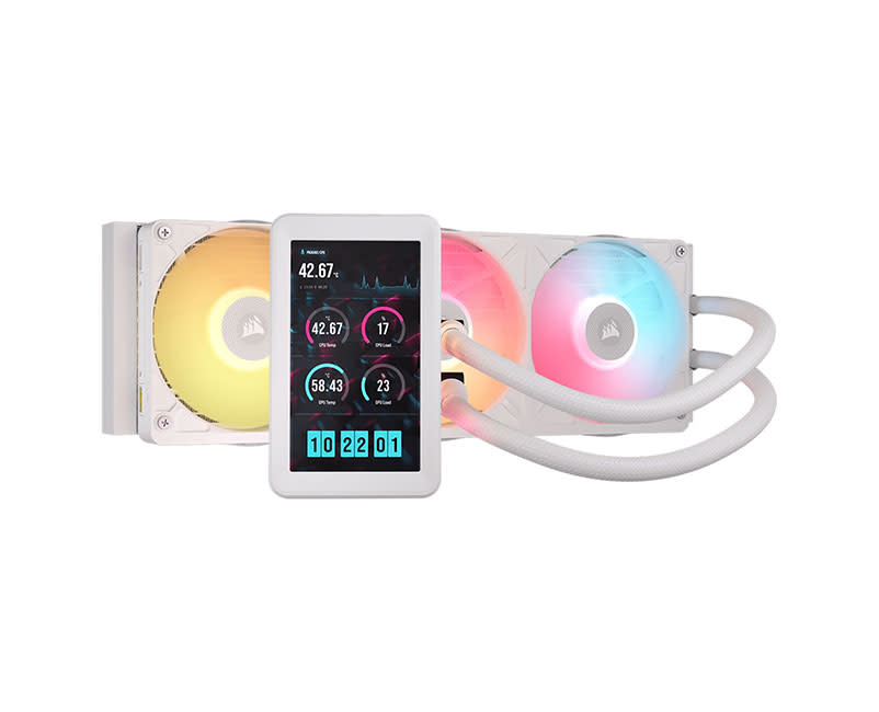 CORSAIR NAUTILUS II 360 RS LCD Liquid CPU Cooler