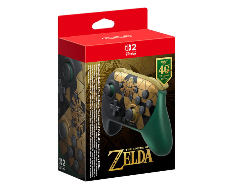 Nintendo Switch™ 2 Pro Controller The Legend of Zelda 40th Anniversary Edition