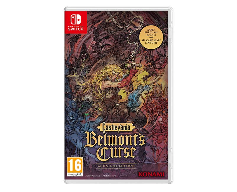 Castlevania Belmonts Curse Switch