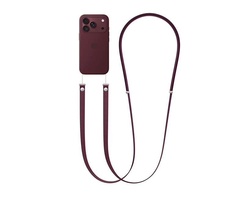 Apple Crossbody Strap &ndash; Burgundy