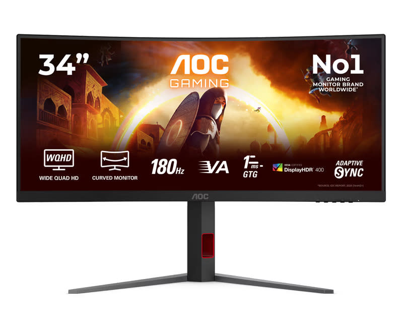 AOC CU34G4CA Curved Gaming Monitor