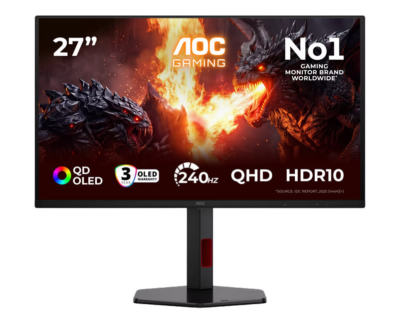 AOC 27" Q27G4XF QHD Gaming Monitor