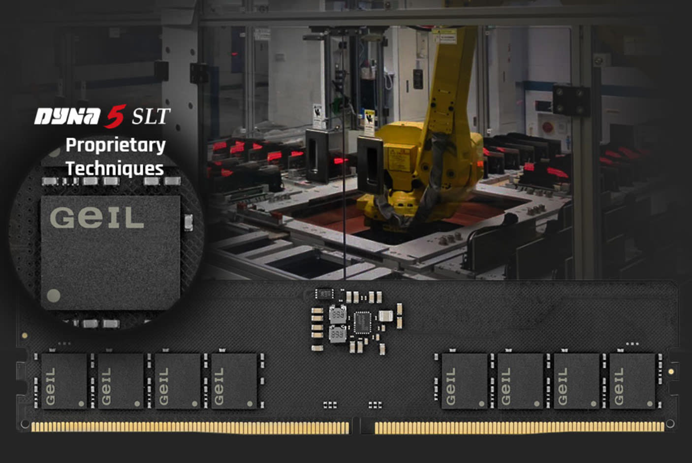 Geil Pristine V Series DDR5 Memory Module