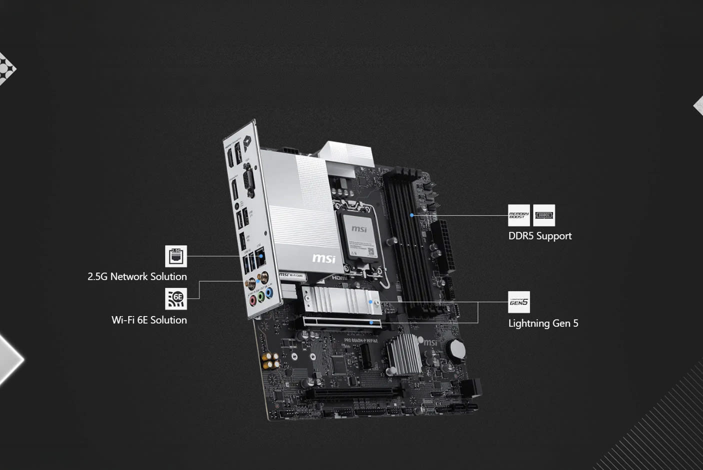 MSI PRO B860M-P WIFI6E