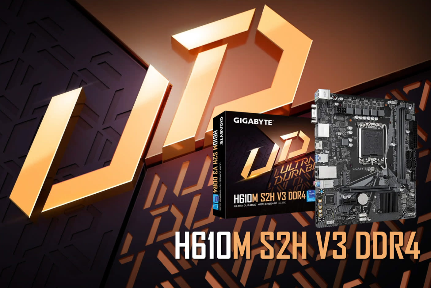 GIGABYTE H610M S2H V3 DDR4